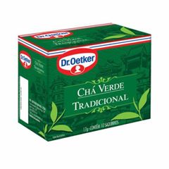 Dr Oetker Cha Verde Tradicional C/10 Saches
