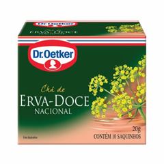 CHA ERVA DOCE DR OETKER 20G(10 SCH)