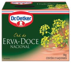 CHA ERVA DOCE DR OETKER 30G(15 SCH)
