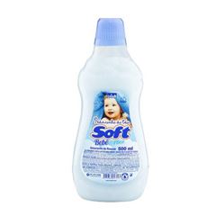 Amaciante de Roupa Diluido Pedacinho do Ceu Soft Plus Bebe Frasco 500ml