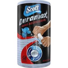 Panos Scott Duramax Pano Multiuso de Limpeza Diaria Azul com 1 und