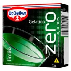 GELATINA ZERO LIM?O DR OETKER 01X12G