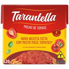 Molho Tomate Tarantella 520G Tradicional Tetra Pak