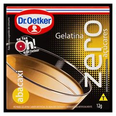 GELATINA ZERO ABACAXI DR OETKER 01X12G