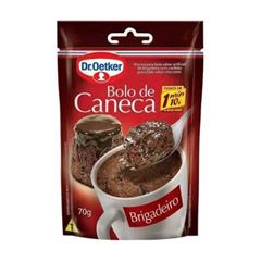 BOLO DE CANECA BRIGADEIRO DR OETKER 70G